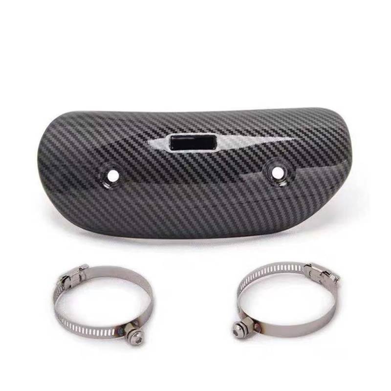 Hitzeschild Abdeckung Motorrad Motorrad Auspuff System Schalldämpfer Mittleren Abdeckung Auspuff Schutz Abdeckung Für TL500 125 Xs 125 T2 T2 2 400i T1 von LYUNQET