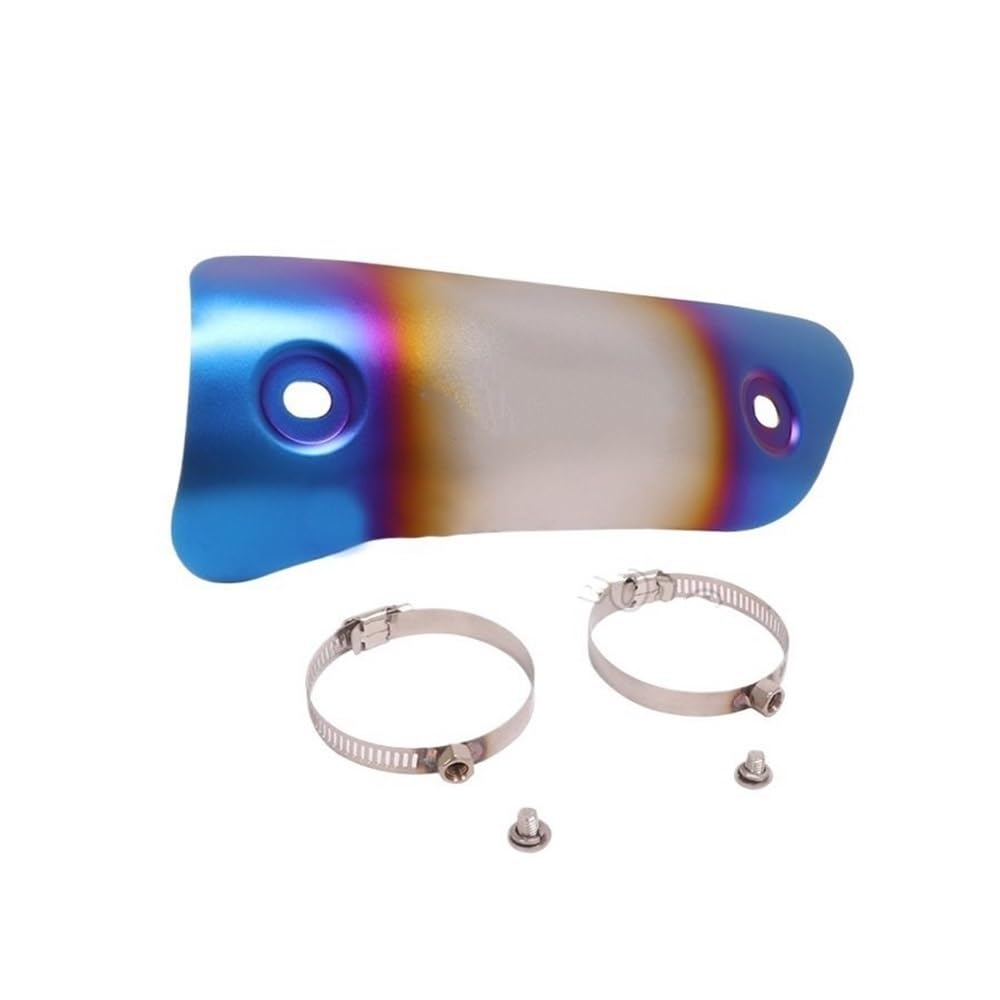 Hitzeschild Abdeckung Motorrad Universal Motorrad Auspuff Hitzeschild Abdeckung Schalldämpfer Link Rohr Protector Schutz Anti-verbrühungen Abdeckung Hitzeschild Abdeckung Motorrad Universal Motorrad Auspuff Hitzeschild Abdeckung Schalldämpfer Link Rohr Protector Schutz Anti-verbrühungen Abdeckung von LYUNQET