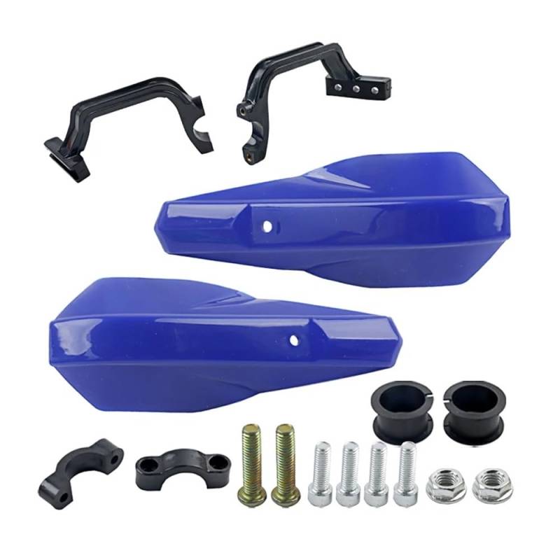 Lenkerschutz Handprotektoren PP Kunststoff Handschützer Lenkerschutz Für Motorrad Dirt Bike Pit Bike ATV Quads Motorrad Windschutz Griff Handschützer von LYUNQET