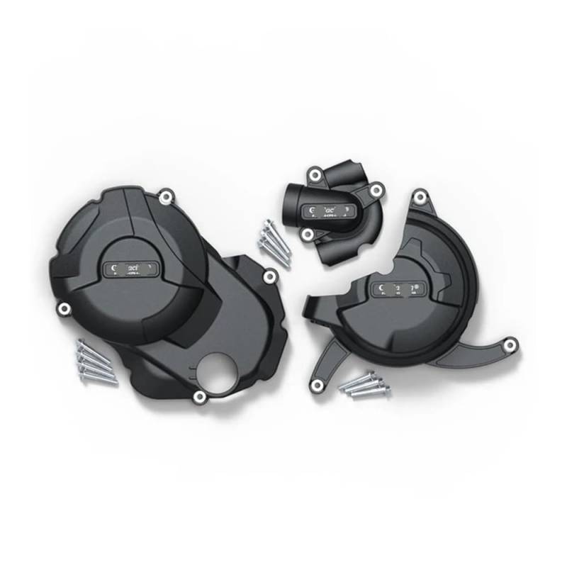 Motorenschutz Schutzabdeckung Motorrad Motor Lichtmaschine Kupplung Schutz Abdeckung Zubehör Für Für Monster 950 SP V2 Für DESERTX 2021-2023 von LYUNQET