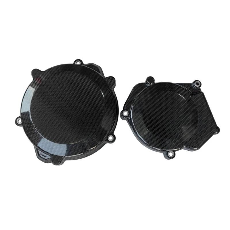 Motor Stator Schutzabdeckung Für YZ250 YZ250X YZ 250 250X 2016-2020 2023 2024 Motorrad Kupplung Schutz Zündung Schutz Carbon Faser Motor Abdeckung von LYWEVCT
