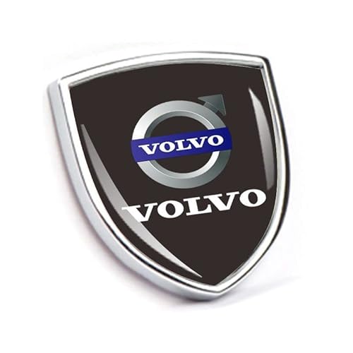 Abzeichen Logo für Volvo XC60 S40 S60 S90 XC40 XC70 XC90 V40 V60 V90 S80 S80L, Buchstaben Wort Emblem-Aufkleber, Autoaufkleber Sticker Emblem Abzeichen Body Abzeichen Aufkleber von LYYMX