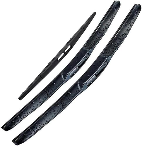 Automotive Scheibenwischer für Mitsubishies Pajero Montero Shogun Sport 2015 2016 2017 2018-2022, Windschutzscheibe Scheibenwischer Vorne Hinten Wischer Set Auto Wischer Wischerblätter Windschut von LYangr