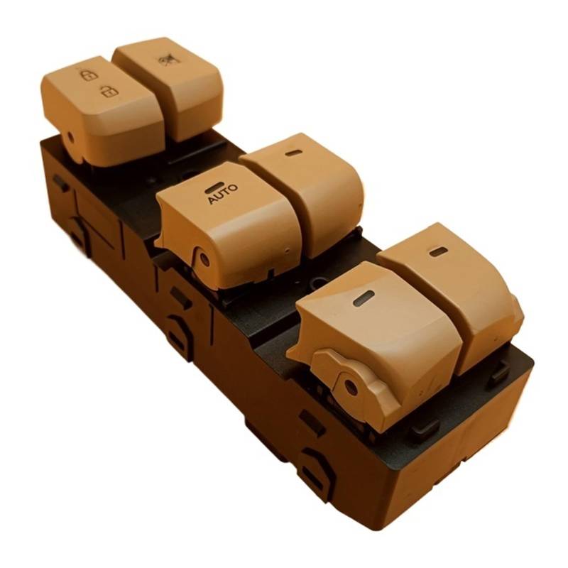 Auto Elektrische Fensterheber Schalter Passagier 93580-4V000 93570-4V010 Für Hyundai Für Elantra 2012 2013 2014 2015 2016 Auto Teile Power Fenster Control Schalter(Beige Auto) von LZBZHB