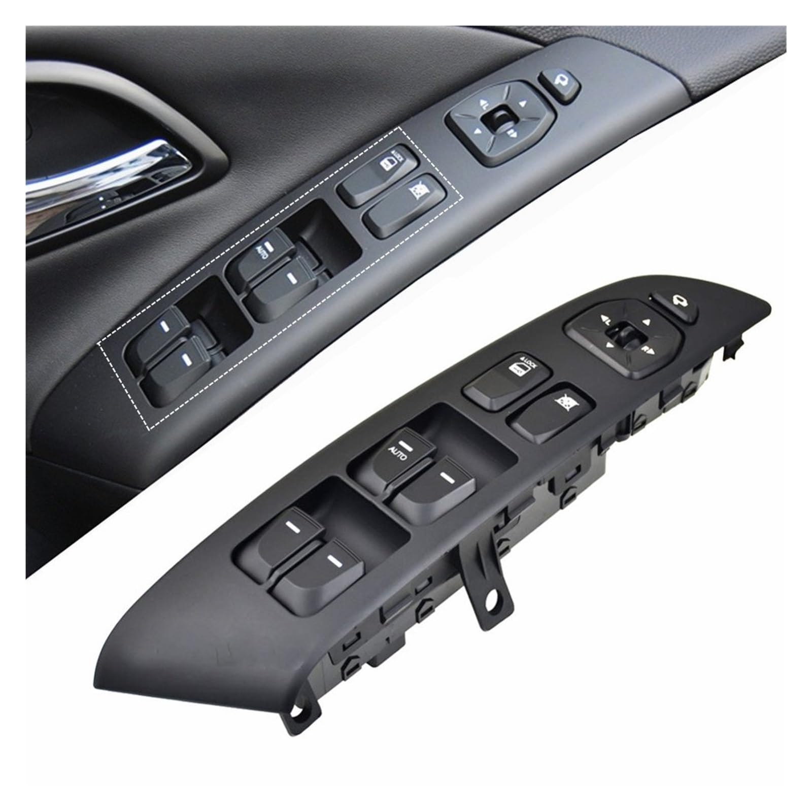 Auto Fenster Control Taste Fenster Schalter Hebe Taste 93570-2S0109P Für Hyundai Für IX35 2009 2010 2011 2012 2013 2014 2015 Power Fenster Control Schalter(Auto) von LZBZHB