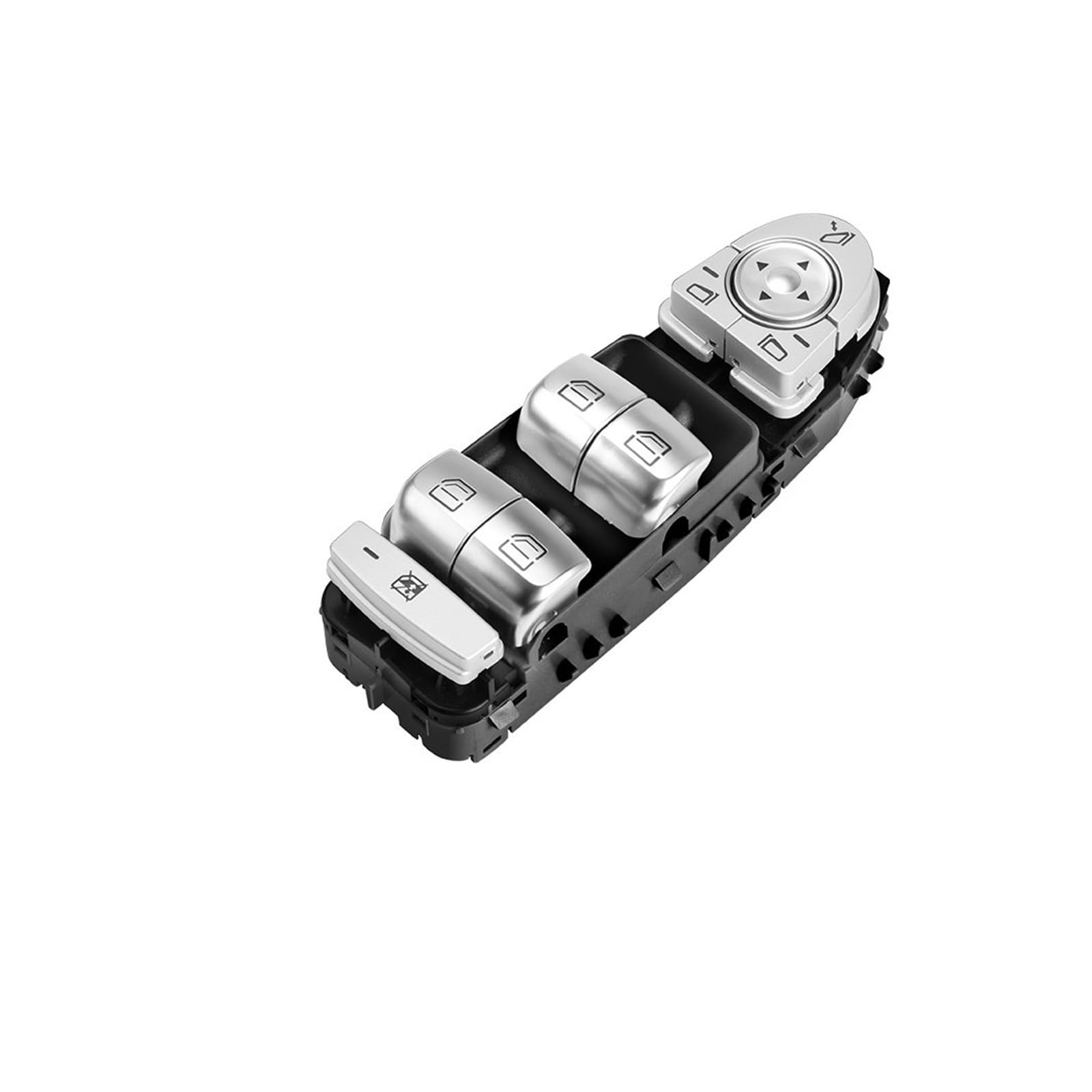 Auto Fenster Schalter Haupt Fahrer Sitz Glas Controller Taste 2059056811 Für Benz Für W205 Für W253 2015 2016 2017 2018 2019 2020 2021 Power Fenster Control Schalter(Black) von LZBZHB