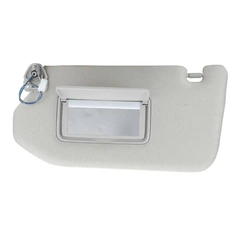 Auto Links Fahrerseite Sonnenblende Mit Lampe Grau Sonnenschutz Visier 96401-9PB0A Für Infiniti Für QX60 2014 2015 2016 2017 Auto Sonnenschutz Regenschirm von LZBZHB