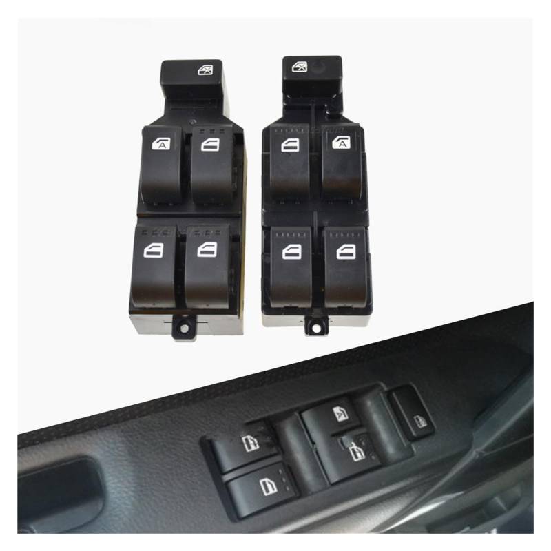 Auto Power Fensterheber Hauptschalter Für Daihatsu Für Sirion 2005 2006 84820-B2090 84820B2090 Power Fenster Control Schalter(Left) von LZBZHB