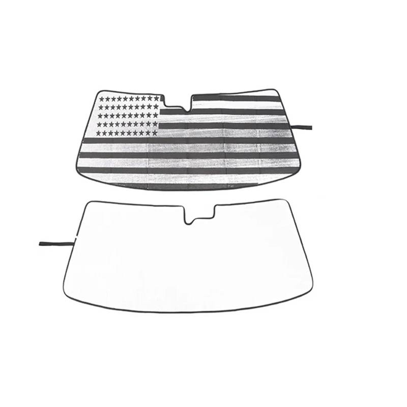 Auto Windschutzscheibe Sonnenschirm Sonnenblende Abdeckung Innen Zubehör Für Chevrolet Für Camaro 2010 2011 2012 2013 2014 2015 Auto Sonnenschutz Regenschirm(US Flag) von LZBZHB