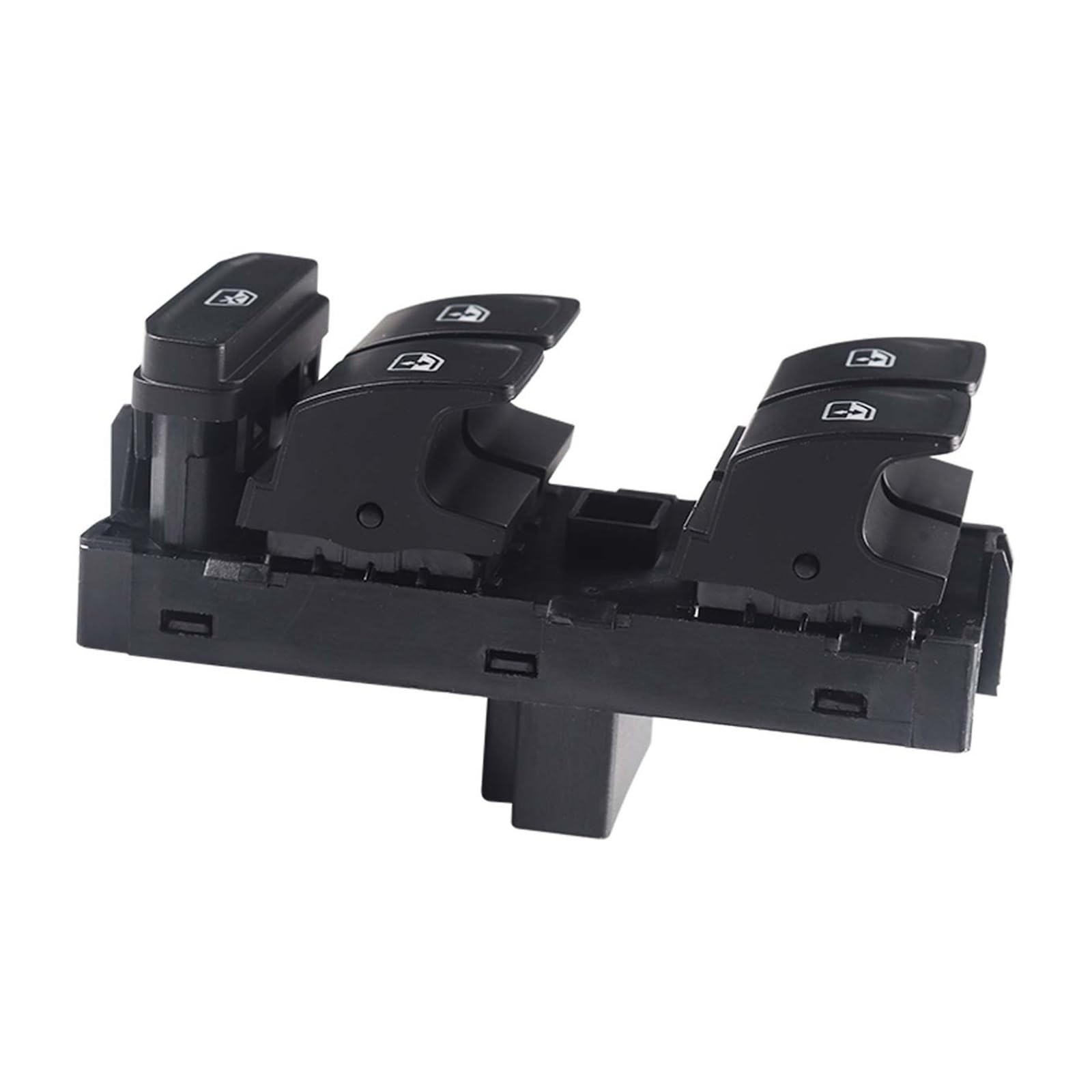 Elektrische Fensterheber Hauptsteuertaste Schalter Für VW Für Golf Für MK7 Für Passat Für B8 Für SEAT Für Leon 2013-2018 5G0959857 Power Fenster Control Schalter(ElectroplateRed) von LZBZHB
