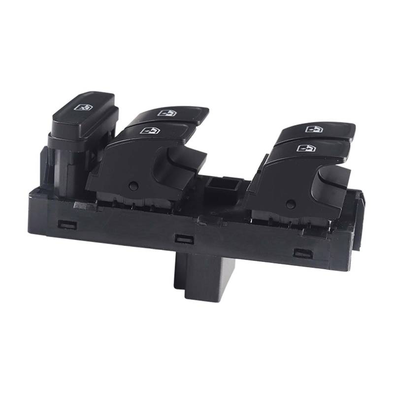 Elektrische Fensterheber Hauptsteuertaste Schalter Für VW Für Golf Für MK7 Für Passat Für B8 Für SEAT Für Leon 2013-2018 5G0959857 Power Fenster Control Schalter(ElectroplateRed) von LZBZHB