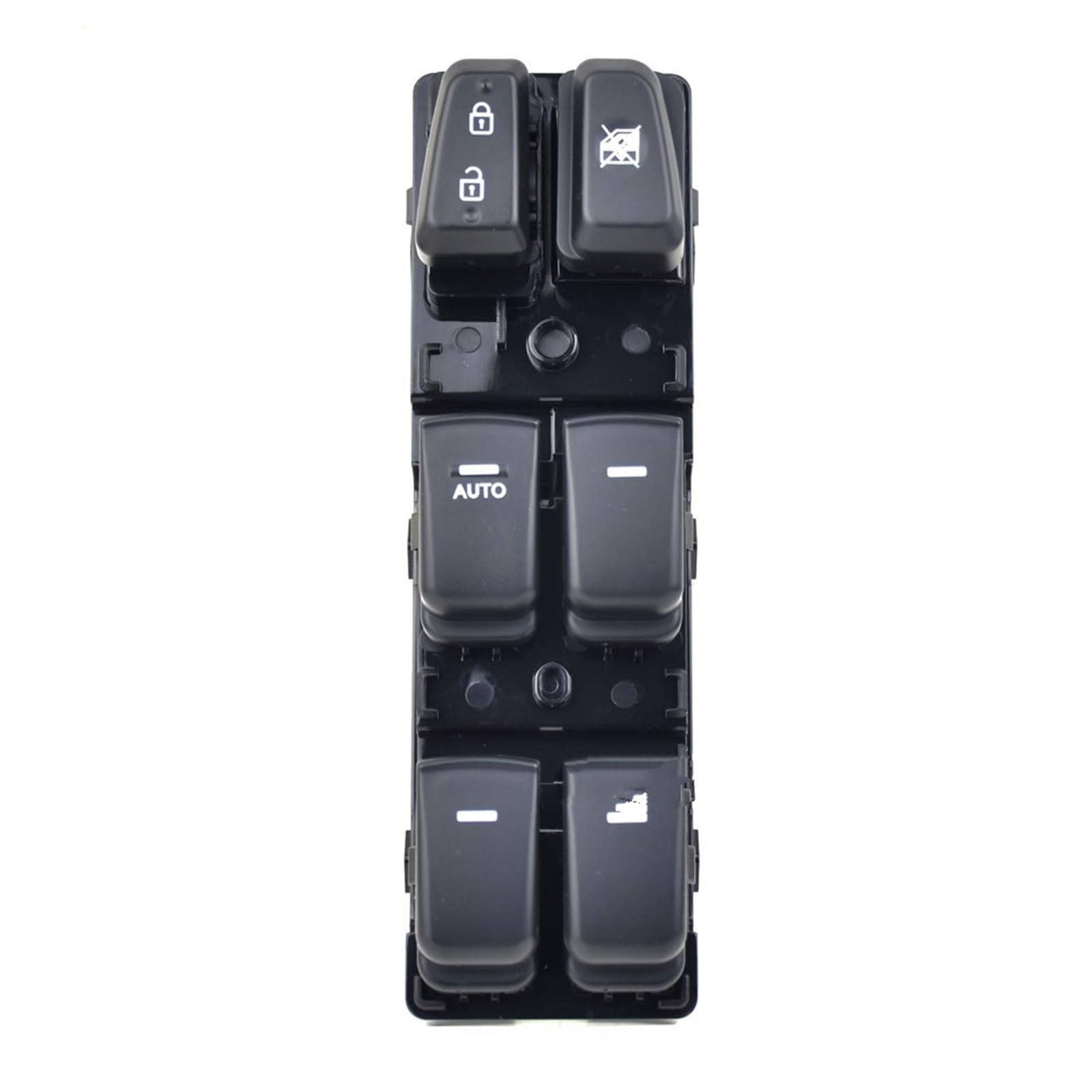 Elektrische Fensterheber Master Control Schalter Konsole Taste Für Hyundai Für Sonata 2013 2014 93570-3S000 93570-3S000RY Power Fenster Control Schalter(Black 1) von LZBZHB