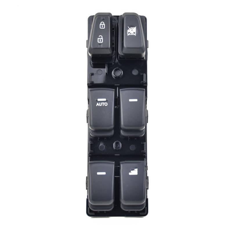 Elektrische Fensterheber Master Control Schalter Konsole Taste Für Hyundai Für Sonata 2013 2014 93570-3S000 93570-3S000RY Power Fenster Control Schalter(Black 1) von LZBZHB