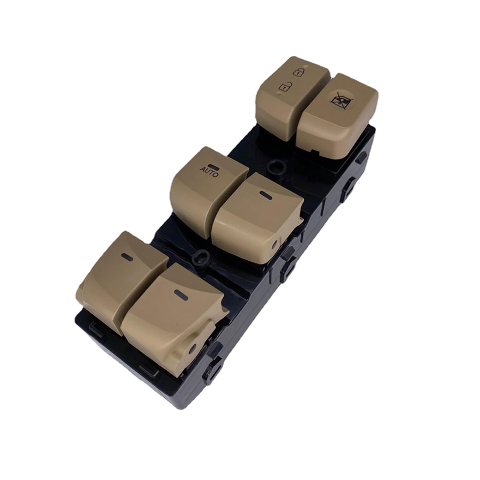 Elektrischer Hauptfensterschalter Für Hyundai Für Elantra Für Lang Für Move 2012 2013 2014 2015 2016 93570-4V000 Power Fenster Control Schalter(Beige Auto) von LZBZHB