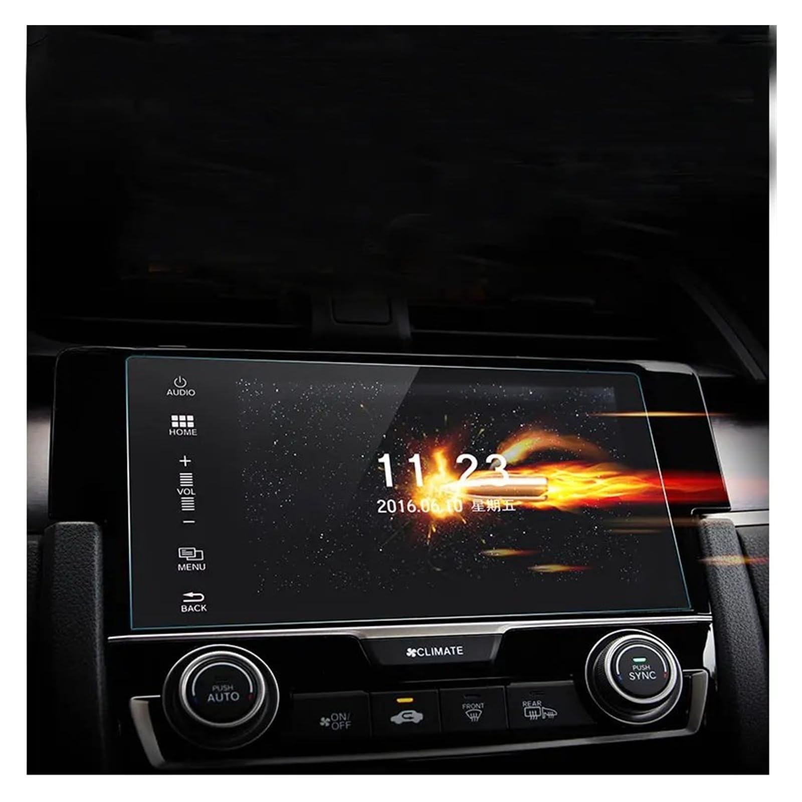 Für Civic 10th 2016 2017 2018 2019 Steuerung des LCD-Bildschirms Auto-GPS-Navigationsbildschirm Schutzfolie Aus Gehärtetem Stahl Navigation Schutzfolie Für Civic 10th 2016 2017 2018 2019 Steuerung des LCD-Bildschirms Auto-GPS-Navigationsbildschirm Schutzfolie Aus Gehärtetem Stahl Navigation Schutzfolie von LZBZHB