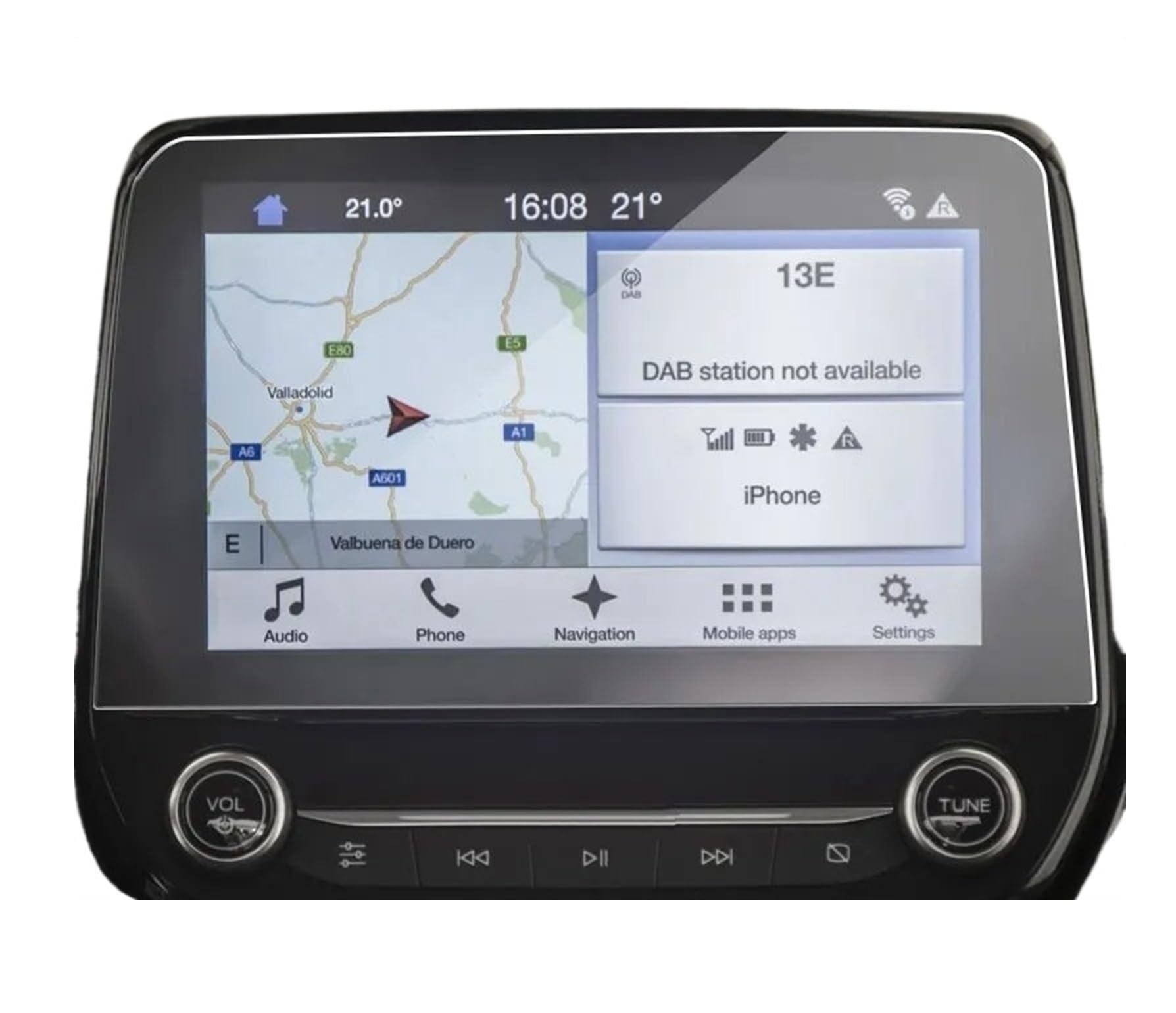 Für Ford Für Fiesta 2018 2019 2020 Auto GPS Navigation Stahl Schutz Film Gehärtetem Glas Screen Protector Navigation Schutzfolie Für Ford Für Fiesta 2018 2019 2020 Auto GPS Navigation Stahl Schutz Film Gehärtetem Glas Screen Protector Navigation Schutzfolie von LZBZHB