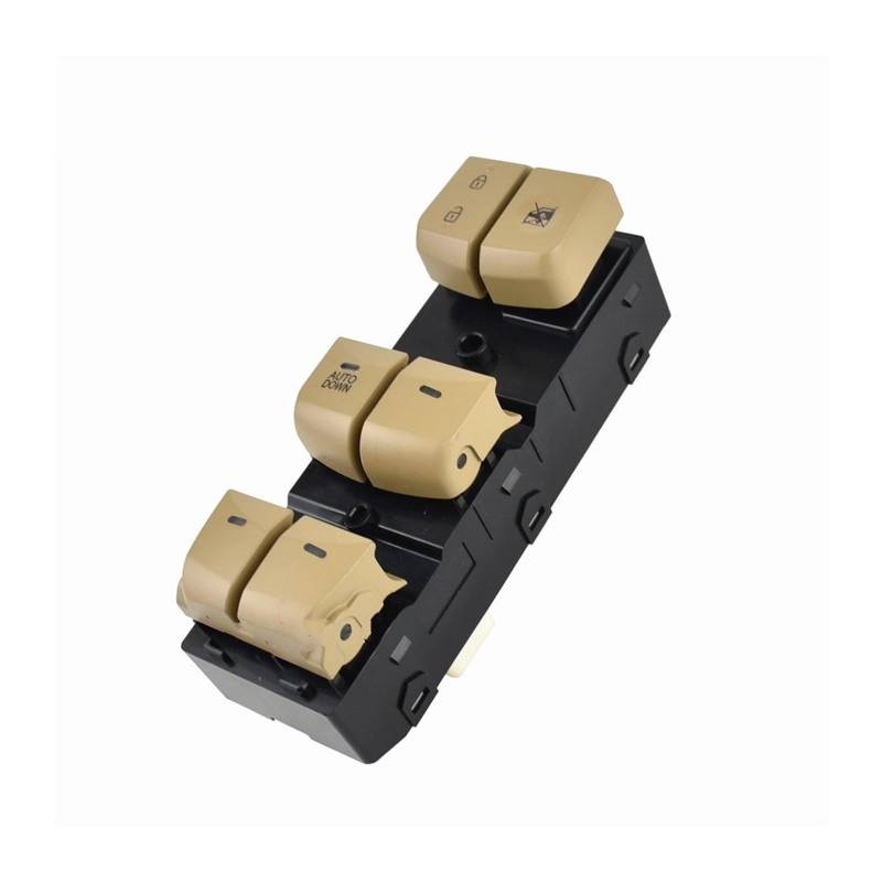 Für Hyundai Für Elantra Für Lang Für Move Electric Power Fenster Master Switch 2012 2013 2014 2015 2016 93570-4V000 Power Fenster Control Schalter(Yellow AUTODOWN) von LZBZHB