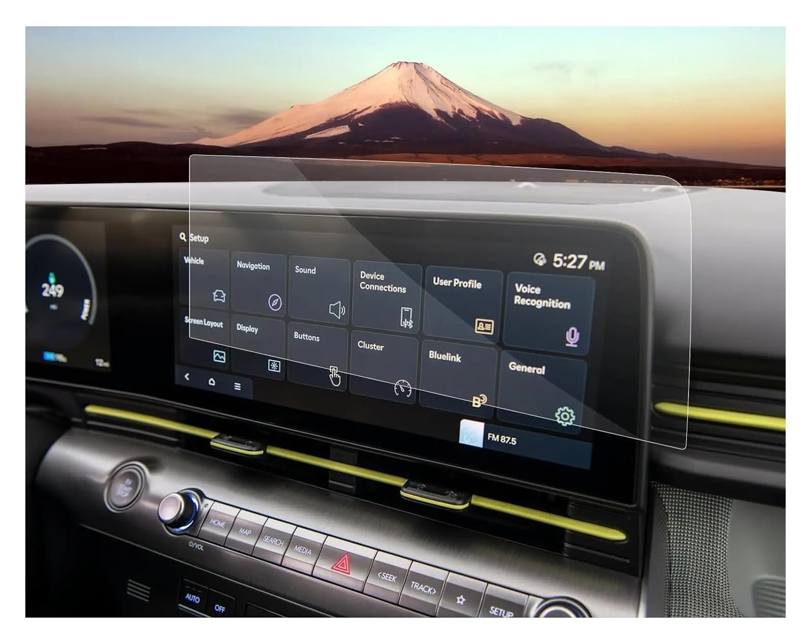 Für Hyundai Für Kona 2024 12,3 Zoll Auto GPS Navigation Schutz Film LCD Bildschirm Anti-Scratch-Film Navigation Schutzfolie Für Hyundai Für Kona 2024 12,3 Zoll Auto GPS Navigation Schutz Film LCD Bildschirm Anti-Scratch-Film Navigation Schutzfolie von LZBZHB