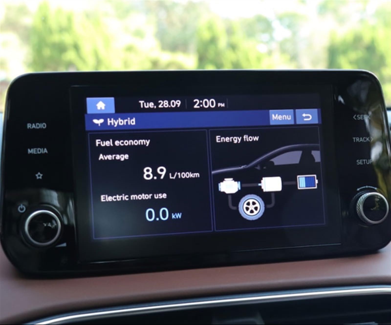 Für Hyundai Für Tucson 2019 2020 8 Zoll Displayschutzfolie Aus Gehärtetem Glas Auto GPS-Navigationsbildschirm Film Display Schutzfolie Navigation Schutzfolie(176X99mm) von LZBZHB