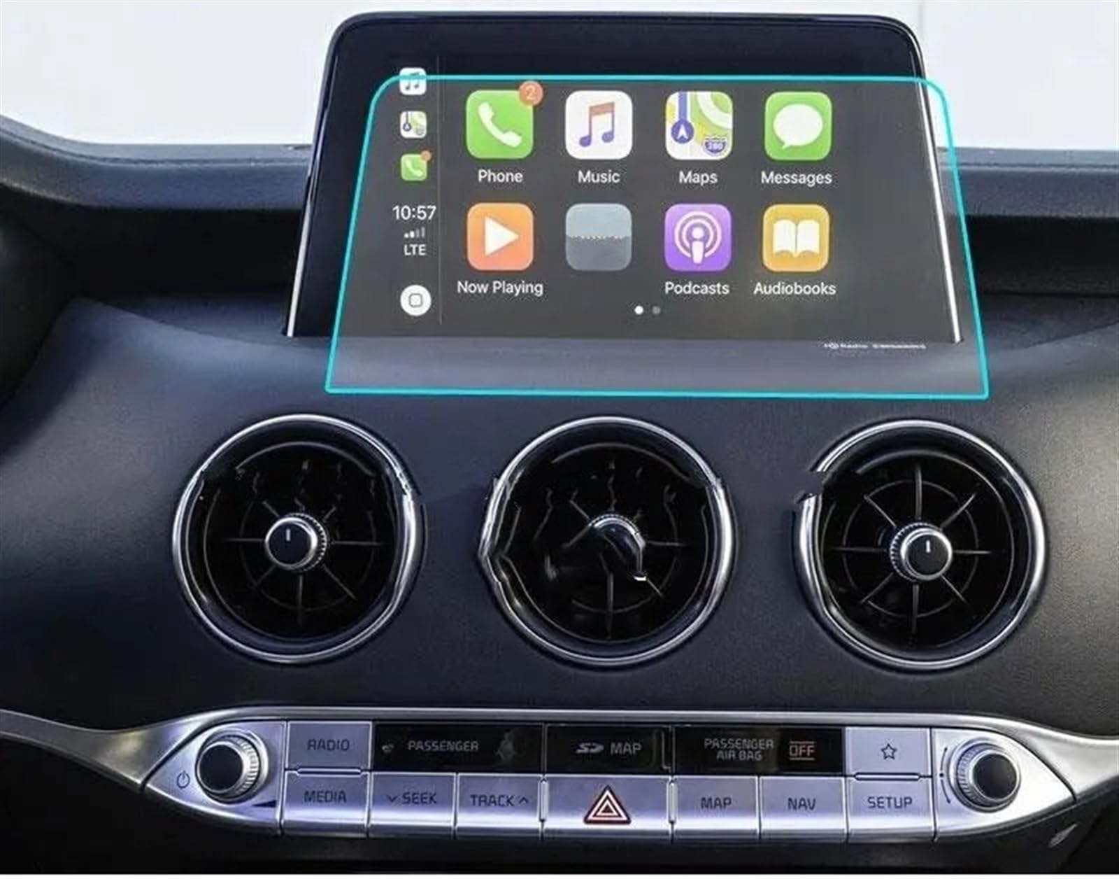 Für Kia Für Stinger 2019 2020 2021 Autoradio GPS-Navigation Schutz Auto-Innenraum Gehärtetes Glas Displayschutzfolie Navigation Schutzfolie Für Kia Für Stinger 2019 2020 2021 Autoradio GPS-Navigation Schutz Auto-Innenraum Gehärtetes Glas Displayschutzfolie Navigation Schutzfolie von LZBZHB