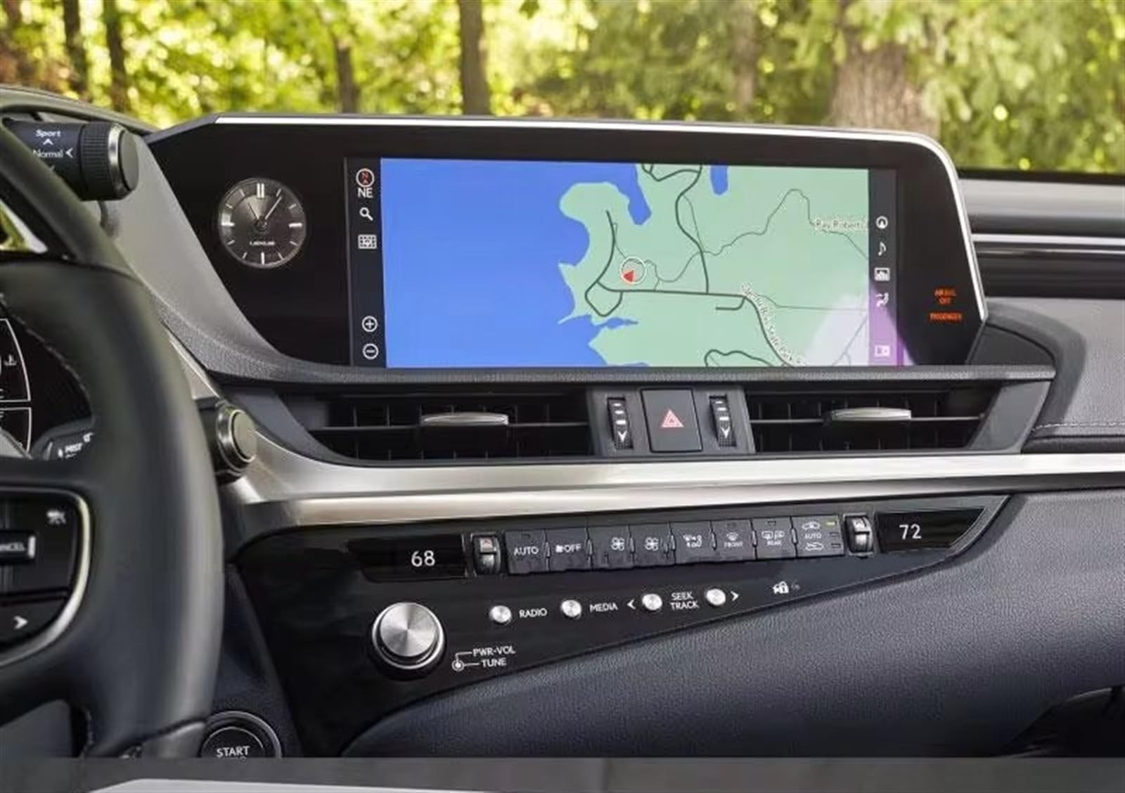 Für Lexus Für ES 250 Für ES250 2021 12.3 Auto-GPS-Navigationsfilm LCD-Bildschirm Kratzschutzfilm Schutzfilm Aus Gehärtetem Glas Navigation Schutzfolie Für Lexus Für ES 250 Für ES250 2021 12.3 Auto-GPS-Navigationsfilm LCD-Bildschirm Kratzschutzfilm Schutzfilm Aus Gehärtetem Glas Navigation Schutzfolie von LZBZHB
