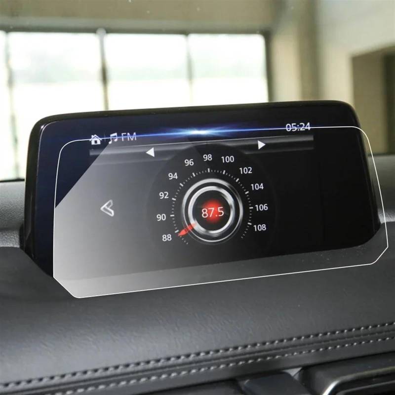 Für Mazda Für CX-5 Für CX5 2017 2018 2019 2020 LCD-Displayschutzfolie Zubehör Gehärtetes Glas Auto GPS-Navigationsfolie Navigation Schutzfolie von LZBZHB
