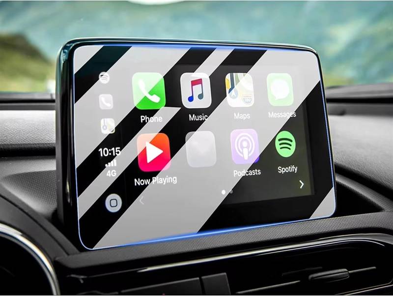 Für Mazda Für MX-5 Für MX5 2015 2016 2017 2018 2019 2020 2021 2022 7 Zoll LCD-Autoradio GPS-Navigation Displayschutzfolie Navigation Schutzfolie von LZBZHB
