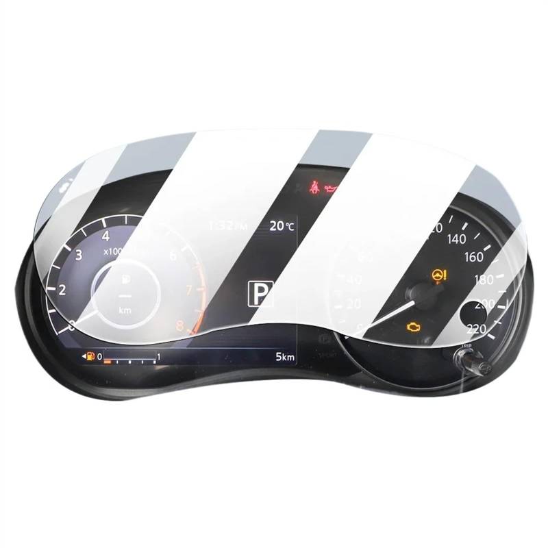 Für Nissan Für Kicks 2021 2022 2023 Auto-LCD-Bildschirm Mittelkonsole Schutzfolie Radio GPS-Navigation Kratzfestes Transparentes TPU Navigation Schutzfolie von LZBZHB