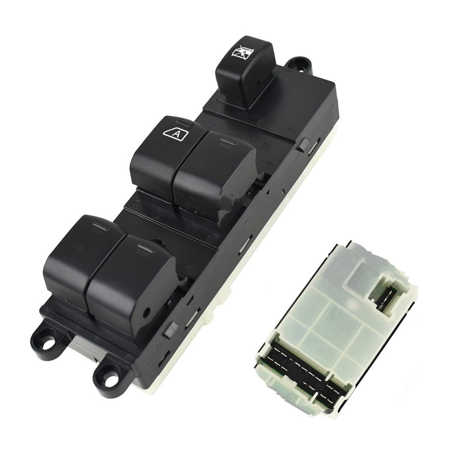 Für Nissan Für Qashqai Für J10 Für Navara Für D40 Fahrzeuge Elektrische Fensterheber Schalter 25401JD001 25401-EB30B 25401BB60B Power Fenster Control Schalter(14pins Left Driver) von LZBZHB