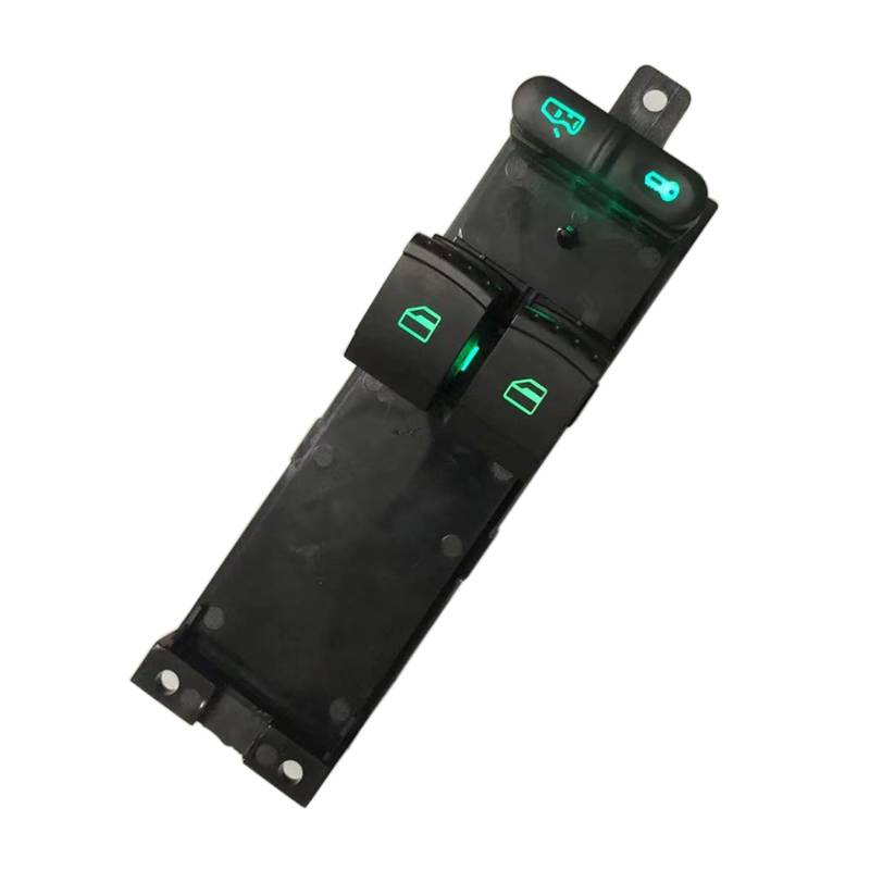 Für Skoda Für Fabia Für Octavia Für Praktik Für 6Y Fensterheber Schalter 1J3959857A 1999 2000 2001 2002 2003 2004 2005 2006 2007 Power Fenster Control Schalter(Green) von LZBZHB