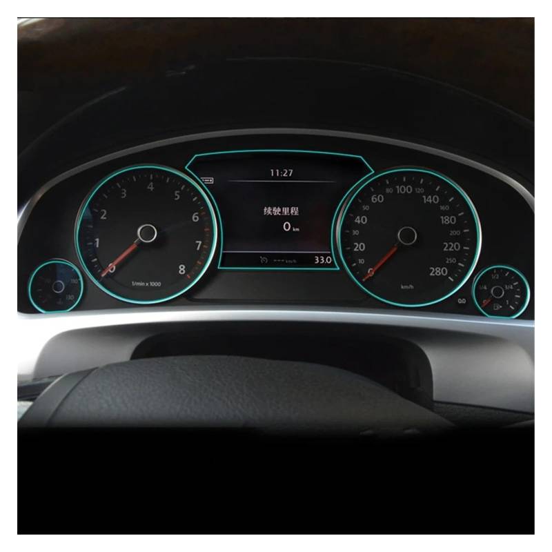 Für Touareg 2011 2012 2013 2014 2015-2018 Auto-Innenraum Zentrale Steuerung Bildschirm Anti Scratch Transparent TPU Schutz Film GPS Navigator Navigation Schutzfolie von LZBZHB
