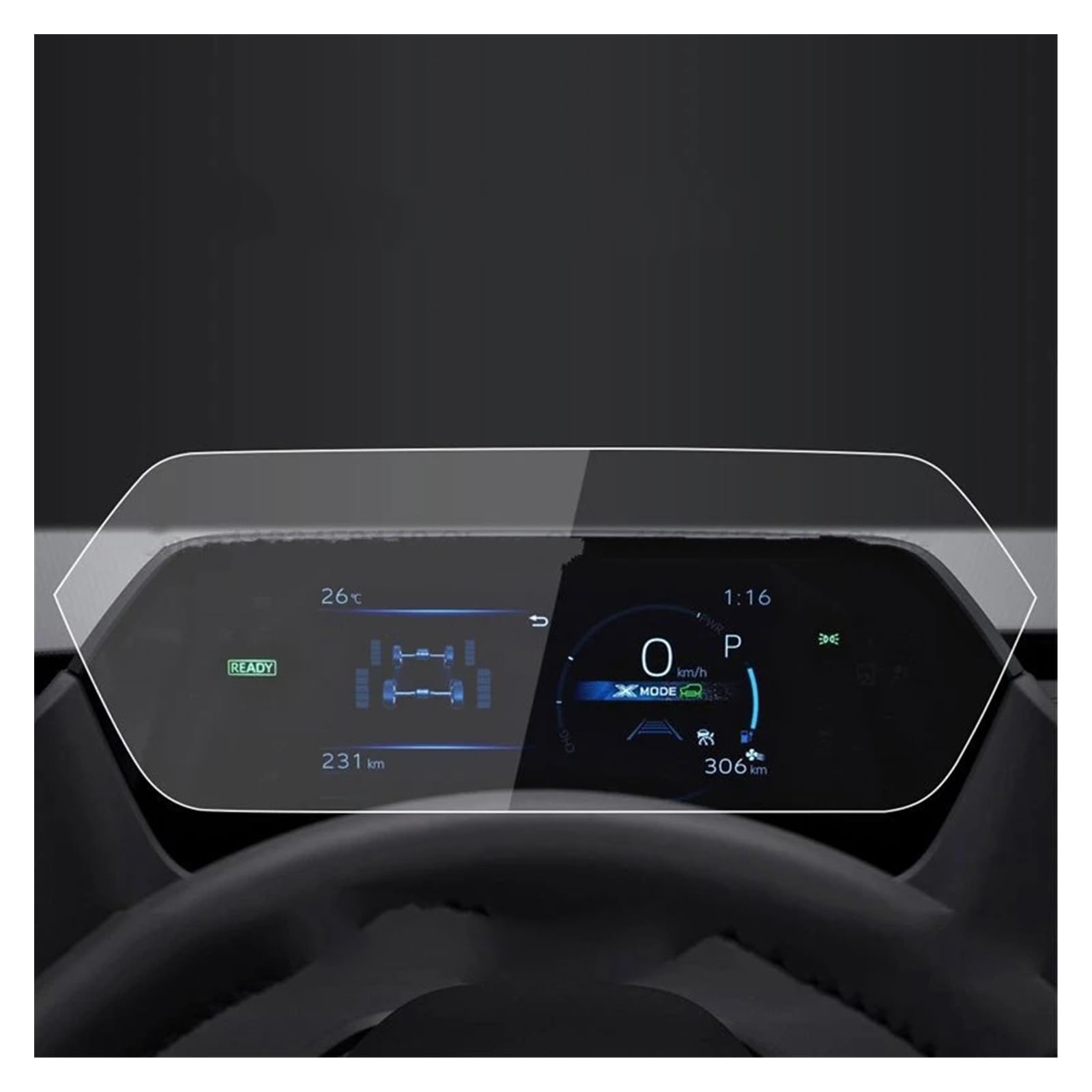 Für Toyota Für BZ4X 2022 2023 Displayschutzfolie Aus Gehärtetem Glas Auto Instrumententafel Dashboard Center Control Anti-Kratz-Film Navigation Schutzfolie Für Toyota Für BZ4X 2022 2023 Displayschutzfolie Aus Gehärtetem Glas Auto Instrumententafel Dashboard Center Control Anti-Kratz-Film Navigation Schutzfolie von LZBZHB