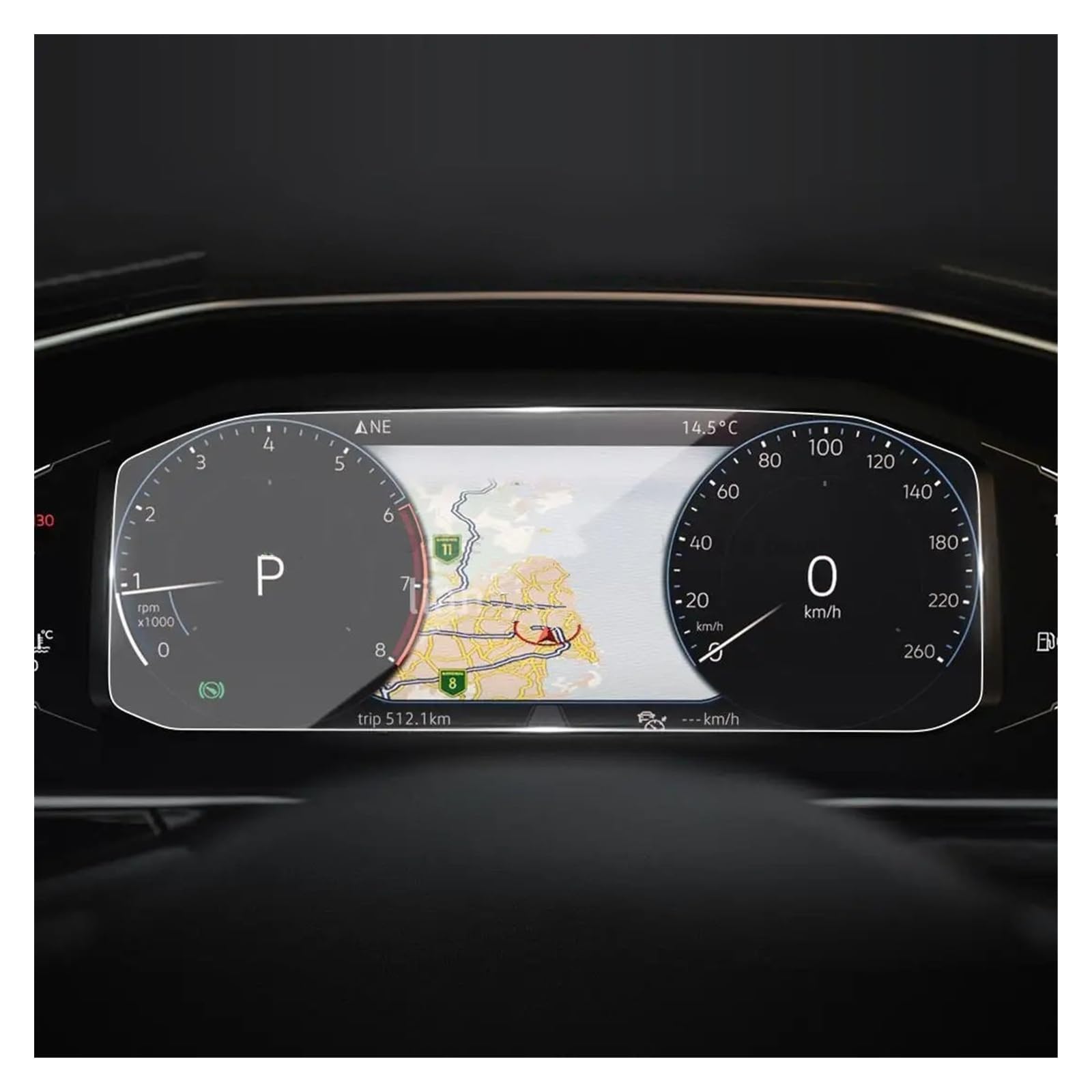 Für VW Für Taos Für T-Cross 2020 2021 2022 Auto-LCD-Instrument Innenraum Kratzfester Displayschutz Aus Gehärtetem Glas Navigation Schutzfolie Für VW Für Taos Für T-Cross 2020 2021 2022 Auto-LCD-Instrument Innenraum Kratzfester Displayschutz Aus Gehärtetem Glas Navigation Schutzfolie von LZBZHB