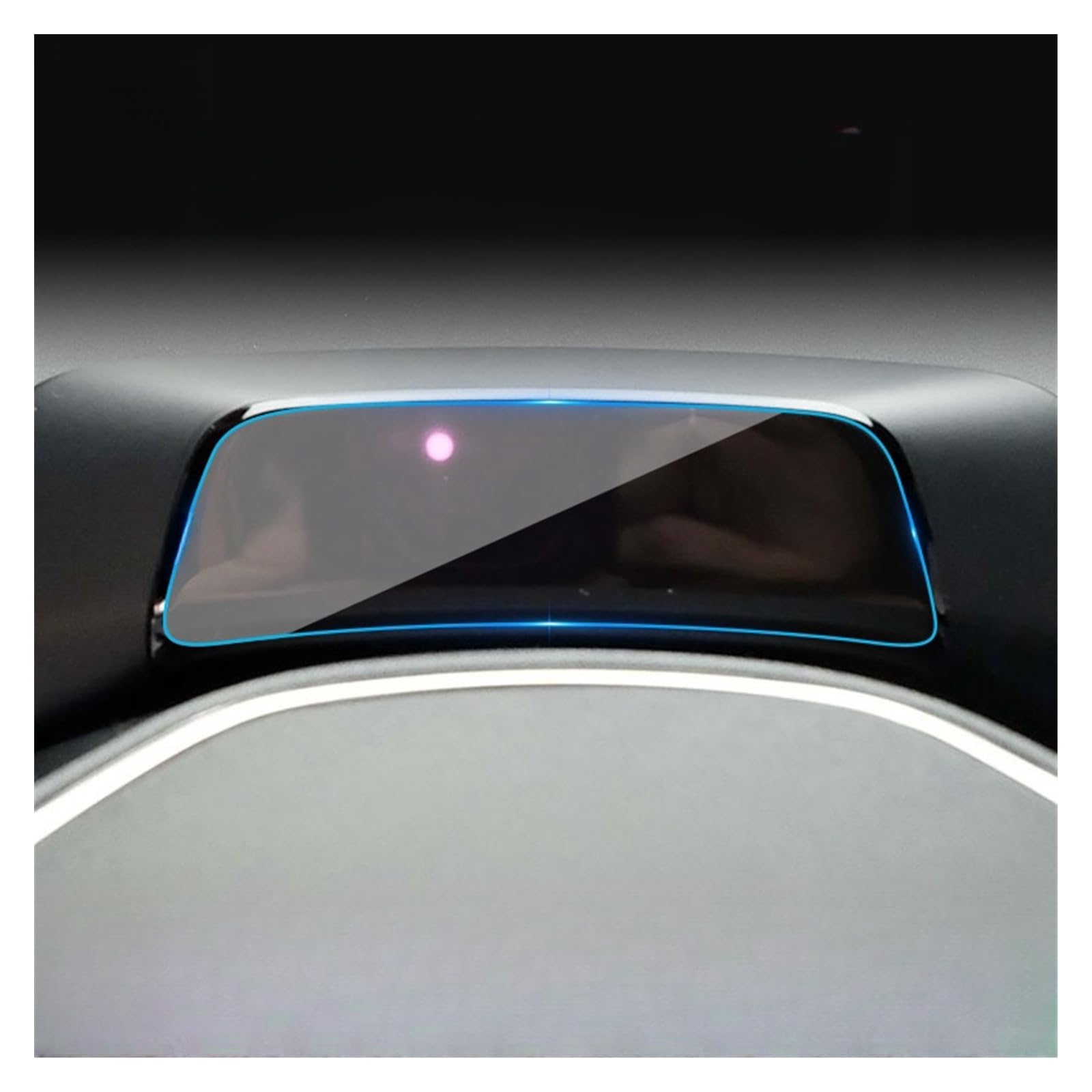 Für Volvo Für EX30 2024 2025 LCD Autoradio 12,3 Zoll GPS Navigation Gehärtetes Glas Armaturenbrett Displayschutzfolie Navigation Schutzfolie(Dashboard) von LZBZHB