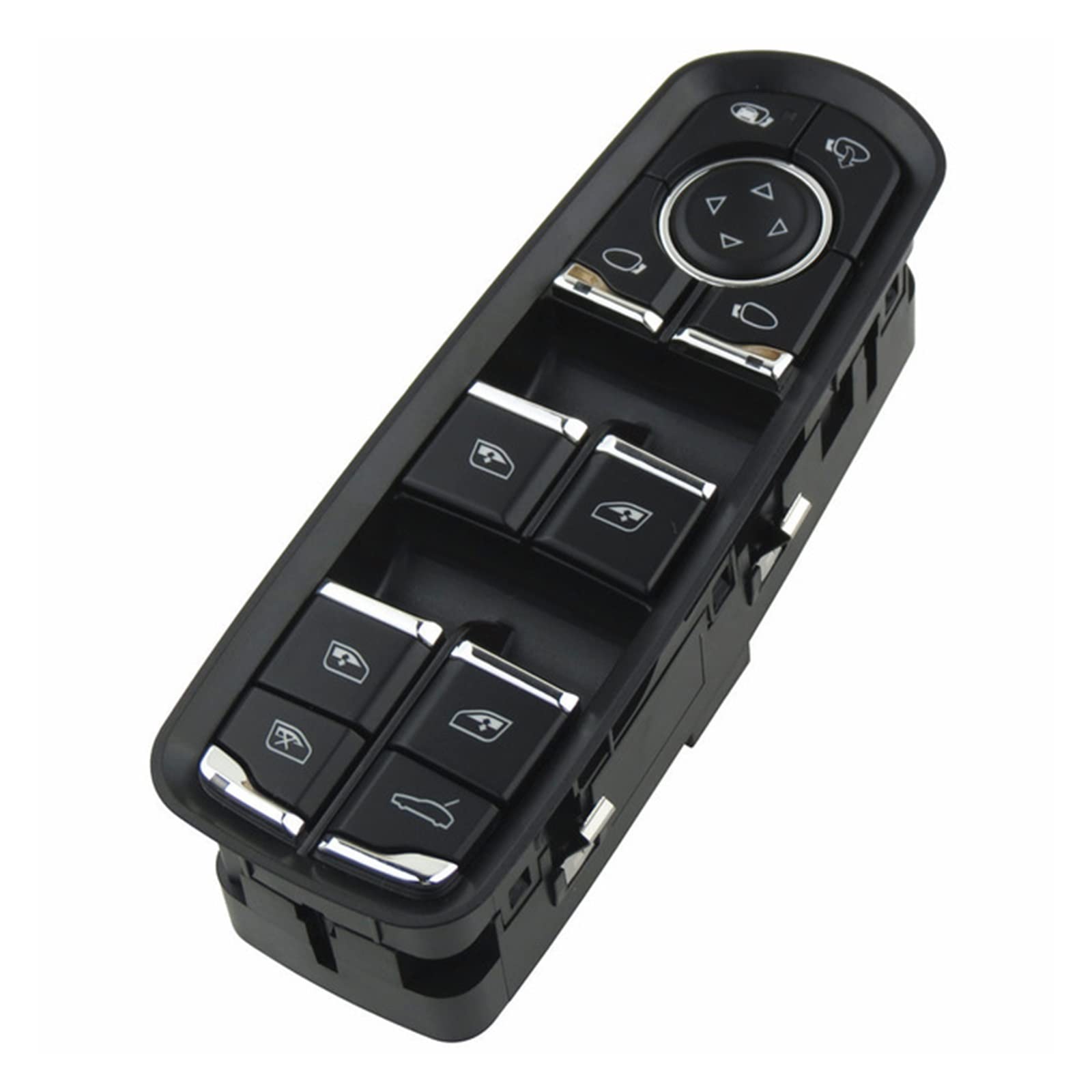 Hauptfenster-Steuerschalter Hochkonfigurierter Elektrischer Knopf Mit Spurassistent Für Panamera Für Cayenne Für Macan Power Fenster Control Schalter(with Glass Lock) von LZBZHB