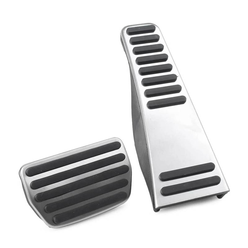 Pedalbelag 2PC Auto Fußstütze Pedal Platte Abdeckung Für Volvo Für XC60 2018-2023 Für XC90 2018-2023 Für S90 2017-2023 Bremse Kupplungspedalauflage von LZBZHB