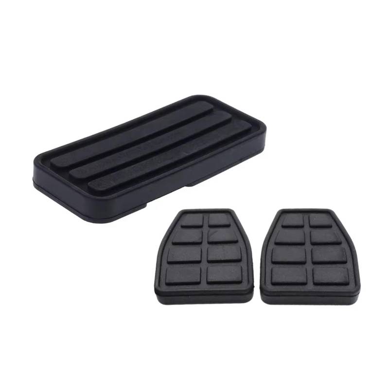 Pedalbelag 3 Stücke Auto Fußpedal Bremse Kupplung Pads Abdeckung 321721173 Für Passat Für B2 Für B3 Für B4 Für Limousine 1980-1989 Bremse Kupplungspedalauflage von LZBZHB