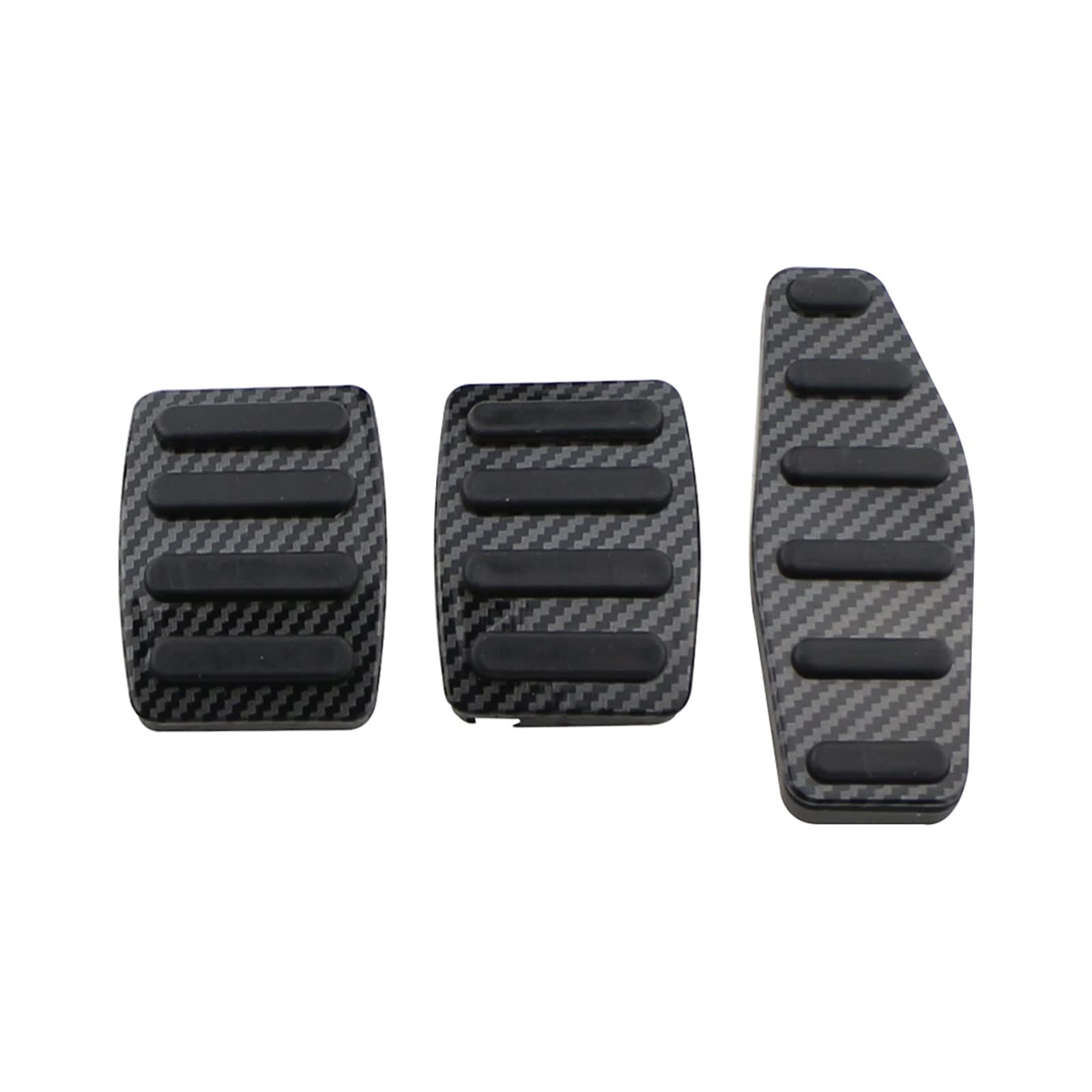 Pedalbelag Auto-Beschleuniger Kraftstoffbremse Kupplung Fußstütze Pedale Abdeckung Pad Für Suzuki Für Jimny Für JB74 Für JB64 2019 2020 2021 2022 Bremse Kupplungspedalauflage(MT 3PCS) von LZBZHB