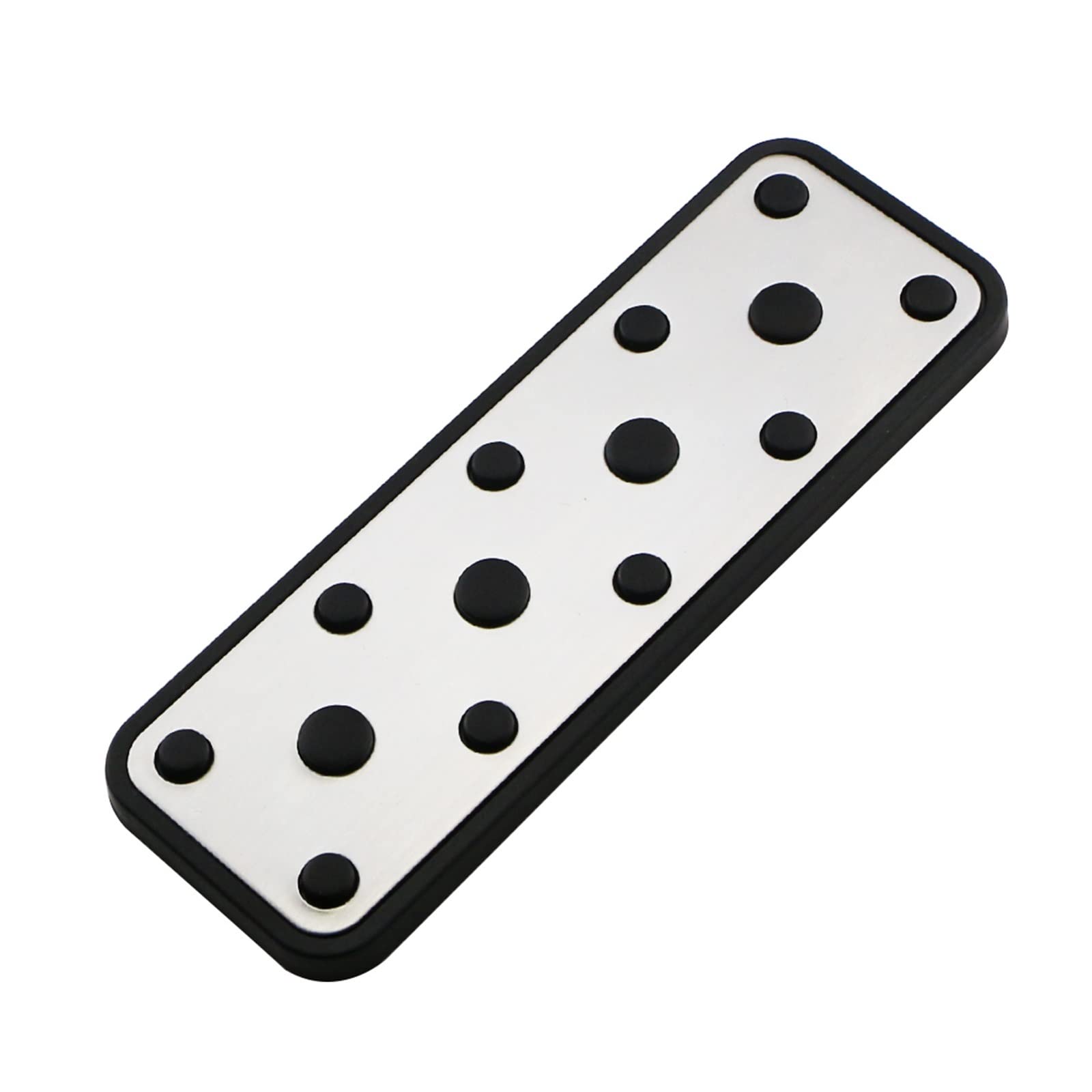 Pedalbelag Auto Edelstahl Gas Bremspedal Restfoot Pedal Covers Für Subaru Für Outback 2004 2005 2006 Bremse Kupplungspedalauflage(1PC Rest) von LZBZHB