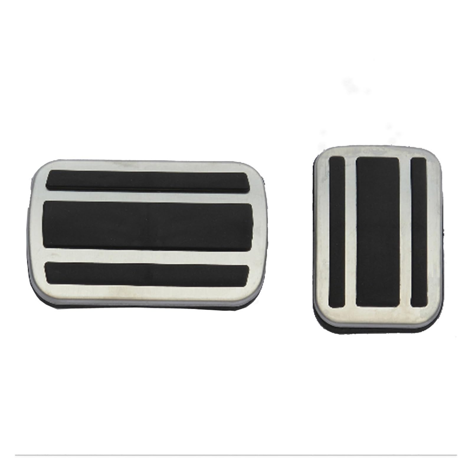 Pedalbelag Auto Gas Accelerator Kraftstoff Bremse Kupplung Fußstütze Pedal Pad Für Citroen Für C5 Für AIRCROSS Bremse Kupplungspedalauflage(AT) von LZBZHB