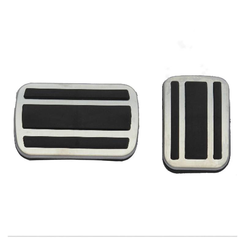 Pedalbelag Auto Gas Beschleuniger Kraftstoff Bremse Kupplung Fußstütze Pedal Pad Für Peugeot 308 408 4008 5008 Für Traveller Für Rifter Bremse Kupplungspedalauflage(AT) von LZBZHB