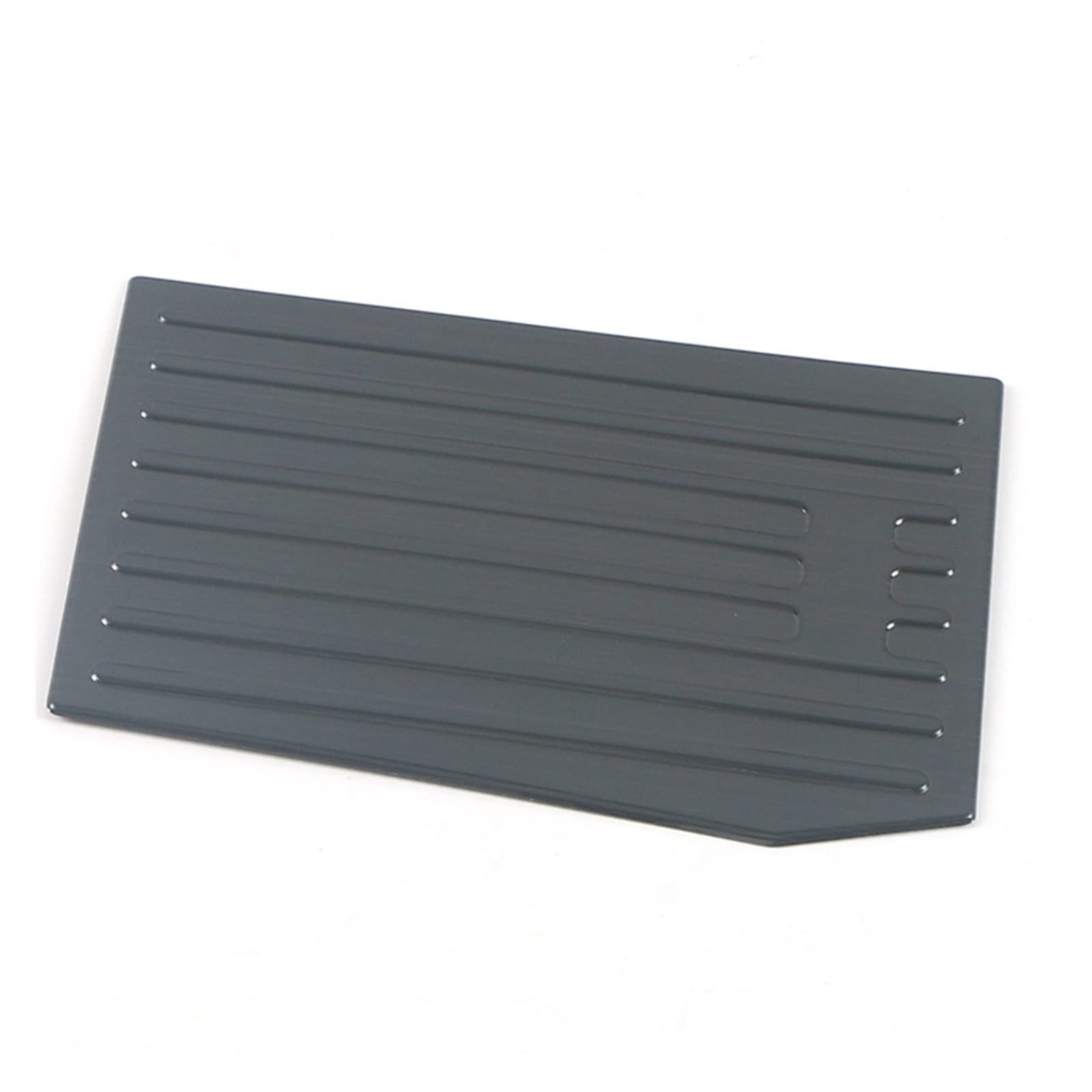Pedalbelag Auto Kraftstoff Beschleuniger Bremse Fußstütze Pedal Rutschfeste Pad Für Hyundai Für Tucson Für NX4 2021 2022 2023 2024 Bremse Kupplungspedalauflage(Footrest Black 1pcs) von LZBZHB