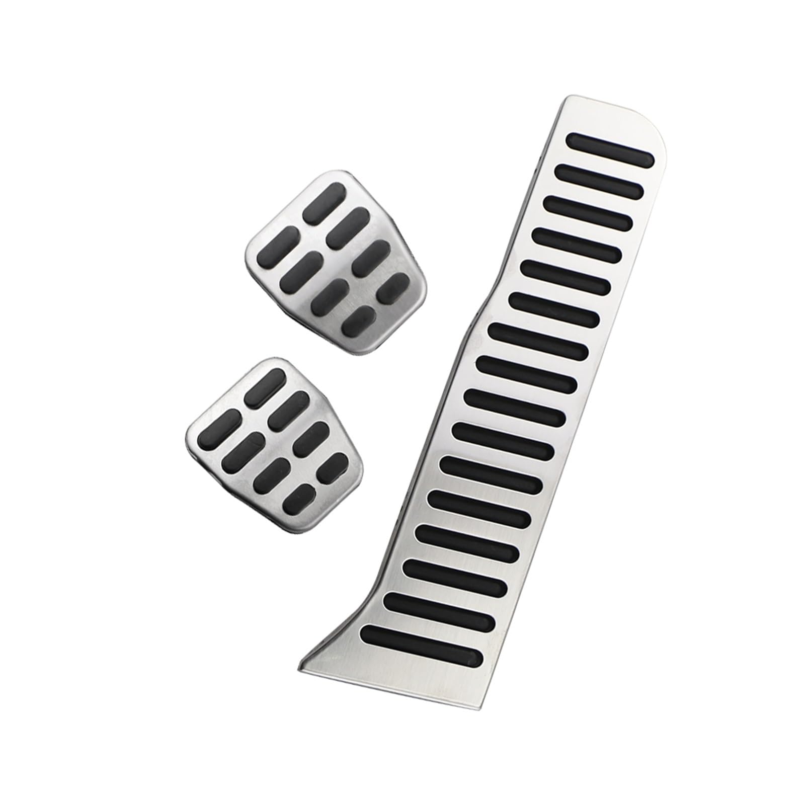 Pedalbelag Auto Pedale Gas Bremse Rest Pedal Abdeckung LHD Für Skoda Für Octavia Für A5 Für Yeti Bremse Kupplungspedalauflage(MT without Rest) von LZBZHB