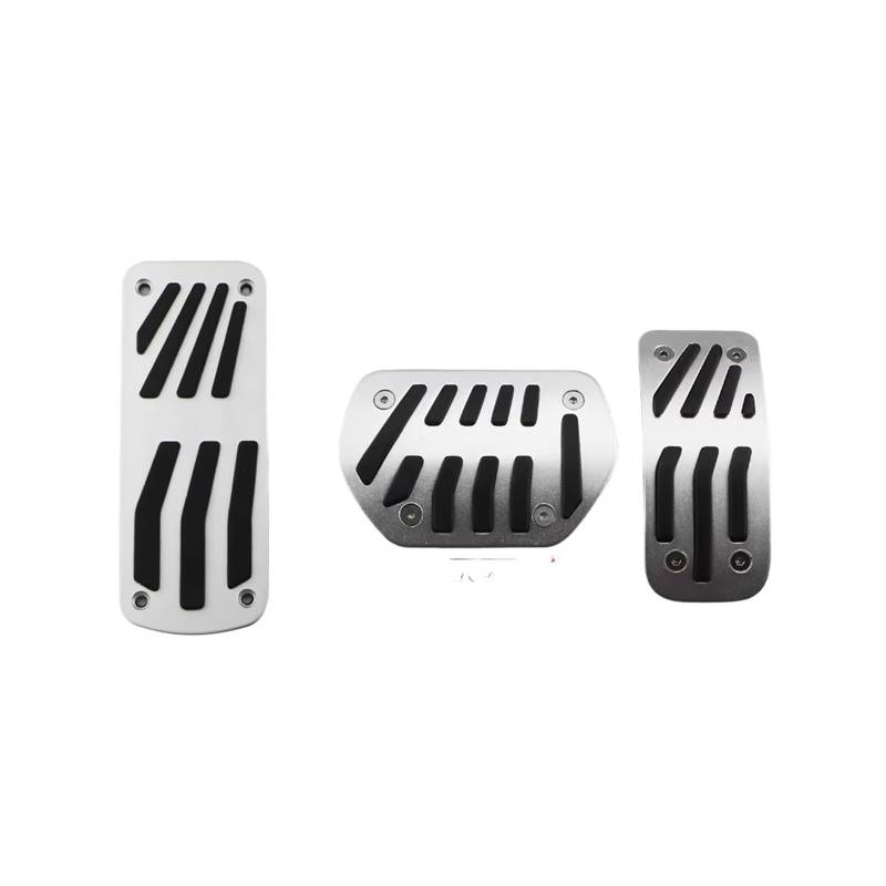 Pedalbelag Autopedale LHD Accelerator Bremspedalabdeckung Für Peugeot 207 301 307 208 2008 308 408 2013 2014 2015 2016-2020 Bremse Kupplungspedalauflage(AT with Rest) von LZBZHB