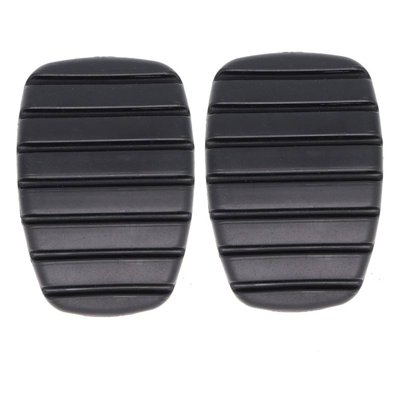 Pedalbelag Gummi Bremse Kupplung Fuß Pedal Pad Abdeckungen Für Nissan Für Kubistar 1997 1998 1999 2000 2001 2002 2003 2004 2005 2006 2007 2008 2009 Bremse Kupplungspedalauflage(2Pc) von LZBZHB