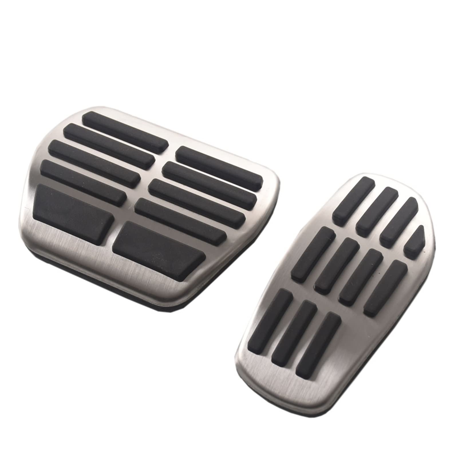 Pedalbelag Sport Edelstahl Kraftstoff Bremse Fußstütze Pedal Für Nissan Für Rogue Für Qashqai Für J11 2010 2011 2012 2013 2014 2015 2016 2017 2018 Bremse Kupplungspedalauflage(AT) von LZBZHB