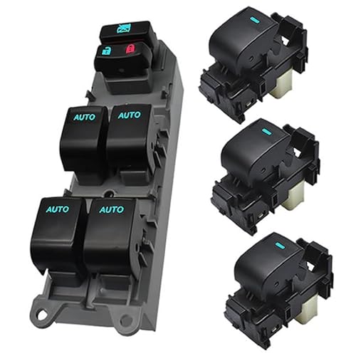 Power Einzigen Fenster Schalter Set Für Toyota Für RAV4 Für Camry Für Corolla Für Cruiser 2007 2008 2009 2010 2011 2012 2013-2018 Power Fenster Control Schalter(Ice Light B) von LZBZHB