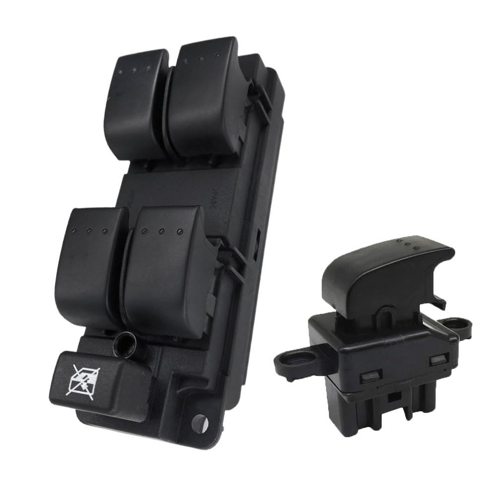 Power Fenster Master Switch Control Taste Für Mazda3 2003 2004 2005 2006 2007 2008 2009 B32H-66-370 BP4L-66-350 Power Fenster Control Schalter(2 Pcs Set) von LZBZHB