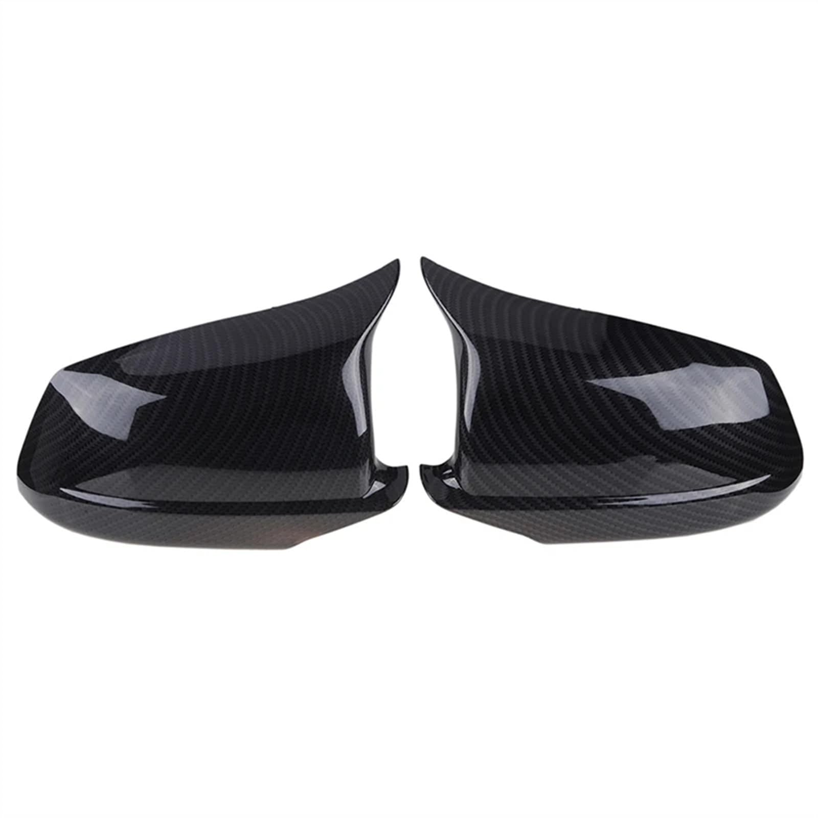 Tür Rückspiegel Kappe Auto-Rückspiegel-Abdeckung Seitentür-Außenspiegel-Abdeckung Zubehör Für F10 Für F11 2010 2011 2012 2013 Spiegelkappen(Carbon Fiber) von LZBZHB