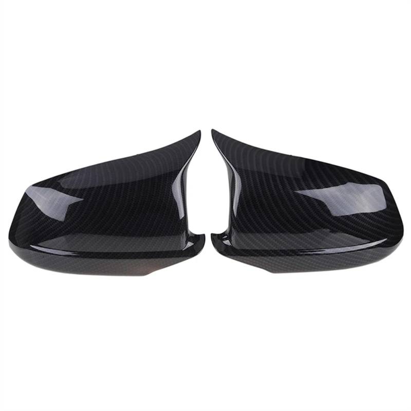 Tür Rückspiegel Kappe Auto-Rückspiegel-Abdeckung Seitentür-Außenspiegel-Abdeckung Zubehör Für F10 Für F11 2010 2011 2012 2013 Spiegelkappen(Carbon Fiber) von LZBZHB